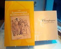 Samppanja-aiheisia kirjoja