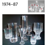 Valto Kokko, lasistoja, glass sets 1974–87