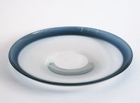 Värireunalautanen, plate with colour rim i-203
