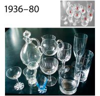 Erkki Vesanto, lasistoja, glass sets 1936–80